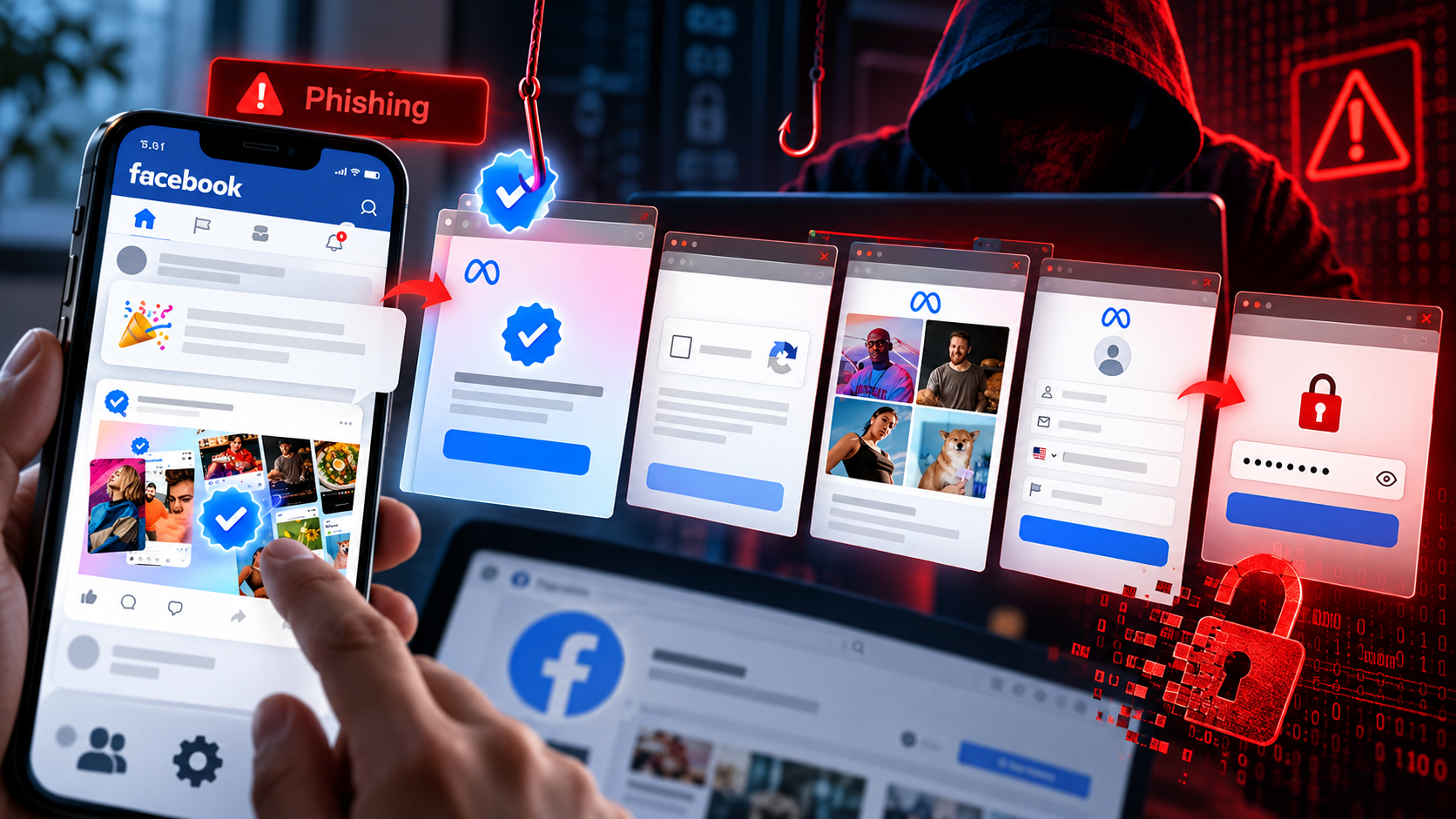 Fałszywa niebieska odznaka Facebooka. Oszuści przejmują konta administratorów fanpage'y